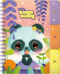 Gorjuss Notes cu separatoare si spira Bangoberry Pally Panda, 200 pagini (GR128701)