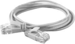 Wantec Cablu de retea, Wantec, UTP, CAT6a, d=2.8mm, 0.5 m, Alb (7228)