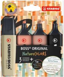 Sabilo Textmarker Stabilo Boss Original Nature 4 culori/um (SW70423)