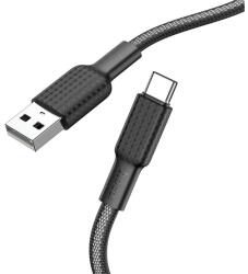 hoco. Cablu de date HOCO X69 USB - Type-C, 100 cm, NEGRU/ALB (X69_USB_TYPEC_BW)