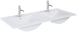 Oltens Vernal mosdótál 120x46 cm négyszögletes beépíthető fehér fényes 41709000 (41709000)