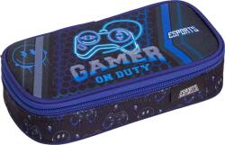 Lizzy Card Penar oval Lizzy Card Comfort - Esports Gamer on Duty, cu 1 fermoar (7210045008) Penar