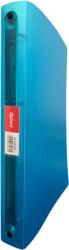 Optima Caiet mecanic A4, 4 inele - D16mm, coperti flexibile PP, Optima Flex - albastru transparent (OP-516501622)