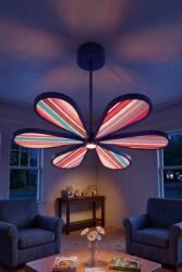 Opviq Chandelier Blue Prisma