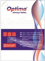 Optima Etichete albe autoadezive 32/A4, 52.5 x 35 mm, 100 coli/top, Optima (OP-432525350)
