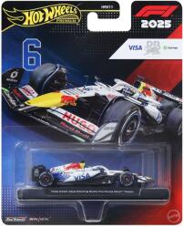 Mattel Hot Wheels Premium: Isack Hadjar Racing Bulls #6 Formula 1 kisautó 1/64 - Mattel (HRV11/JKD91)