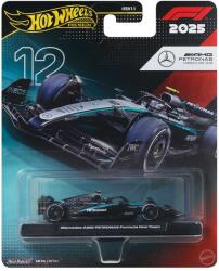 Mattel Hot Wheels Premium: Kimi Antonelli Mercedes #12 Formula 1 kisautó 1/64 - Mattel (HRV11/JKD92)