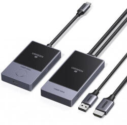 UGREEN Vezeték nélküli HDMI jelerősítő UGREEN CM737, 1080P, szürke