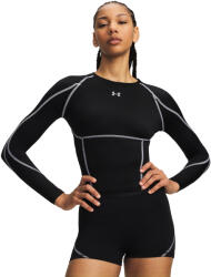 Under Armour HeatGear Elite LS Ultimate Black / Reflective Női melegítőfelső XS