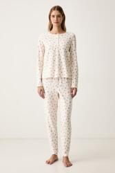 Lauren Ralph Lauren pijama din două piese pentru femei din bumbac 9BY2-BIDYZD_01A (ILN92542)
