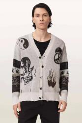 AllSaints cardigan pentru bărbați din bumbac BRAM CARDIGAN 9BY2-SWMZHM_01A (M004KF)