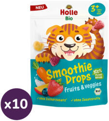 Holle Bio Gyüm. -zölds. smoothie cseppek 3 év+ (10x15 g)