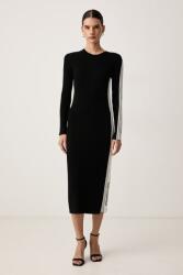 KARL LAGERFELD rochie cu vâscoză 9BY2-SUDYRS_99X (B4W13053)