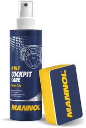 MANNOL Műszerfal ápoló szivaccsal alma illat pumpás 250ml