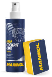 MANNOL Műszerfal ápoló szivaccsal vanília illat pumpás 250ml