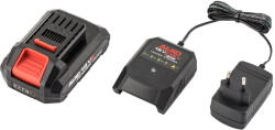 AL-KO B50.6 Li-ion akkumulátor, 18V, 2.5Ah + C40.6 Dual Power 18V / 36V Li-ion akkumulátor töltő (114193)