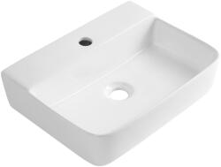 SAPHO Aqualine, CRISTY kerámia mosdó 45x34cm, fehér, NP381 (NP381)