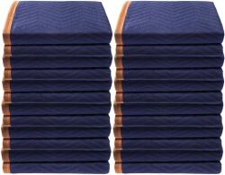 Vevor Védőtakarók 203, 2 × 182, 9 cm, 12 db, nem szőtt újrahasznosított pamut, kék