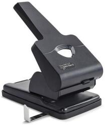 Rapesco Perforator, capacitate mare, cu două găuri, 63 de coli, antibacterian, RAPESCO "865-P2", negru