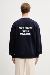 Drôle de Monsieur melegítőfelső férfi pamut Le Sweatshirt Slogan - sötétkék L