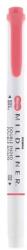 Zebra Marker evidențiator, 1.0/3.5 mm, față-verso, ZEBRA "Mildliner Cool & Refined", roșu