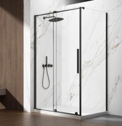 SAPHO Gelco, SPIRIT BLACK négyzet alakú zuhanykabin 1000x1000 mm bal/jobb változat, GI1010BGI3510B (GI1010BGI3510B)