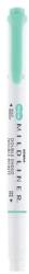 Zebra Evidențiator, 1, 0/3, 5 mm, față-verso, ZEBRA "Mildliner Fluorescent", turcoaz