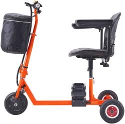 VEVOR Összecsukható, háromkerekű elektromos roller, 19 km hatótávolság, 48 V, teherbírás 150 kg