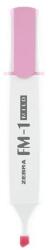 Zebra Evidențiator, 3, 5 mm, ZEBRA "FM-1 Mild", roz