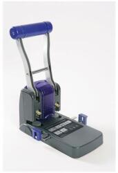 Rapesco Perforator, capacitate mare, 4 găuri, 100 coli, perforare ușoară, RAPESCO "ECO P1100", gri