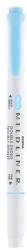 Zebra Marker evidențiator, 1, 0/3, 5 mm, față-verso, ZEBRA "Mildliner Fluorescent", albastru