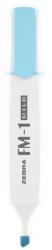 Zebra Evidențiator, 3, 5 mm, ZEBRA "FM-1 Mild", albastru