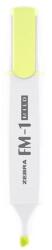 Zebra Marker evidențiator, 3, 5 mm, ZEBRA "FM-1 Mild", galben