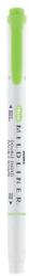 Zebra Evidențiator, 1, 0/3, 5 mm, față-verso, ZEBRA "Mildliner Cool & Refined", verde