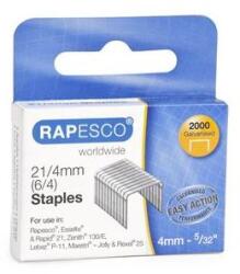 Rapesco Kapcsok, 21/4, horganyzott, RAPESCO, 2000 db