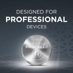 Duracell Procell CR2032/5 3V Lithium gombelem (Duracell-Procell-CR2032-5)