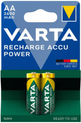 VARTA 2600mAh HR6/2BP 57161 NiMh ceruza akkumulátor AA újratölthető elem (Varta-Power-2600-2)