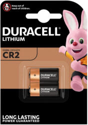 Duracell CR2/2BP 3V Lithium fotóelem (Duracell-CR2-2BP)