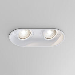 ASTRO LIGHTING Minima Round Twin Adj fehér mennyezetbe építhető lámpa (AST-1249028) GU10 2 izzós IP20 (1249028)