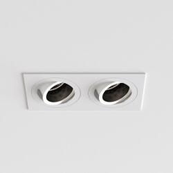 ASTRO LIGHTING Pinhole Square Slimline fehér mennyezetbe építhető lámpa (AST-1434005) GU10 2 izzós IP20 (1434005)