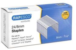 Rapesco 24/8-os tűzőkapcsok, horganyzott, RAPESCO, 5000 db