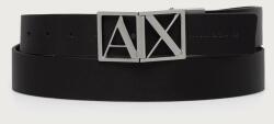 Armani Exchange kétoldalas öv férfi bőr - fekete Univerzális méret - answear - 26 990 Ft