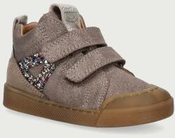 Froddo félcipő gyerek bőr ROSARIO HIGH-TOP - barna 22 - answear - 28 990 Ft