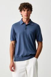 Giorgio Armani férfi pamut póló - kék L - answear - 42 990 Ft