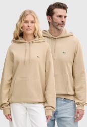 Lacoste kapucnis melegítőfelső pamut - bézs M - answear - 33 990 Ft
