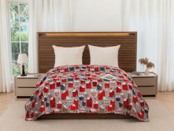  Cuvertura de pat WINTER COTTAGE, gri Dimensiune: 220 x 240 cm