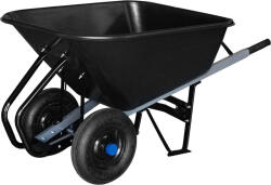 Strend Pro Talicska Greenlawn Magnum, 180 lit. , 2x felfújható kerék, műanyag, max. 180 kg (szétszerelt) (STP2161266)