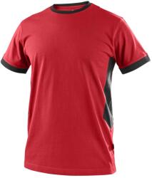 CXS Tricou bărbătesc CXS OWEN - Roșie / neagră | M (1610-499-260-93)