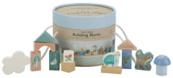 Little Dutch fa építőkocka 50 db - Forest Friends (LD7245) - csacskamesebolt