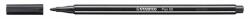 STABILO Filctoll, 1 mm, STABILO "Pen 68", fekete (68/46) - csillag